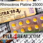 Rhinocéros Platine 25000 new06